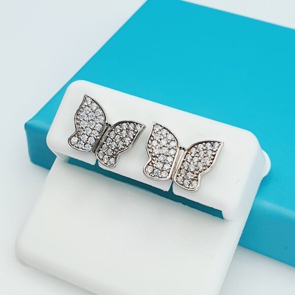 "925 Sterling Silver CZ Beautiful Earrings for Women, 1USPAR4239 - Picture 7 of 11